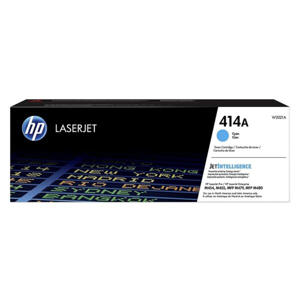 Cartucho de Tóner HP 414A Cian LaserJet Original